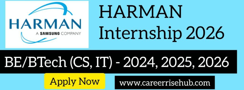 HARMAN Internship 2026