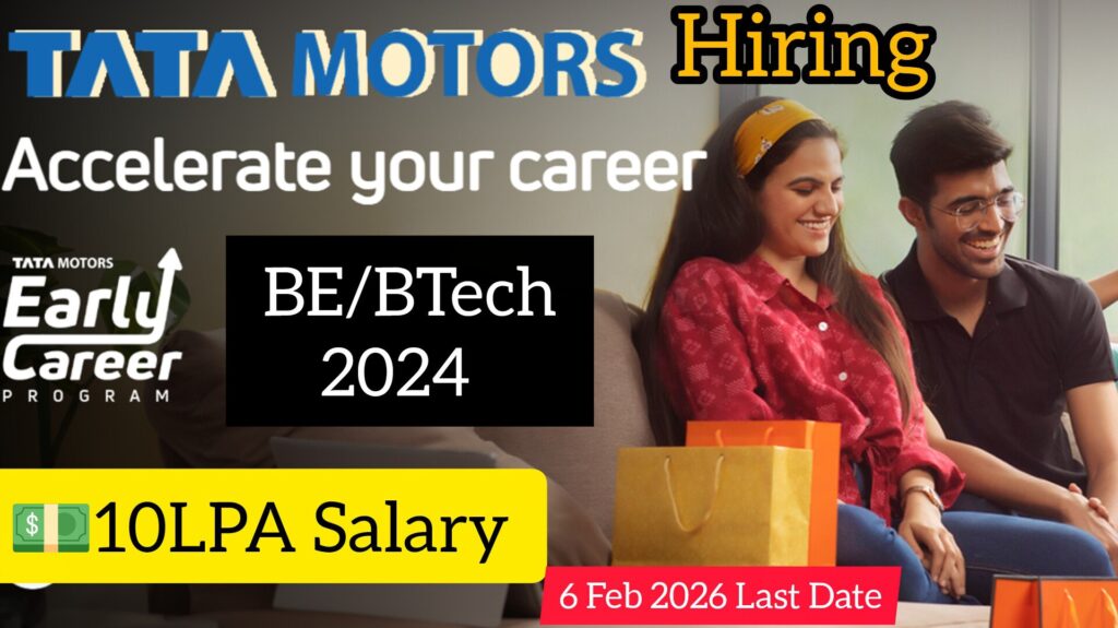 Tata Motors Early Career Program 2026 Tata Motors Early Career Program 2026