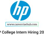 HP College Intern Hiring 2026
