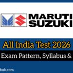 Maruti Suzuki All India Test 2026 Exam Pattern