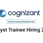 Cognizant Analyst Trainee Hiring 2026