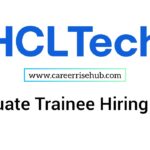 HCLTech Graduate Trainee Hiring 2026