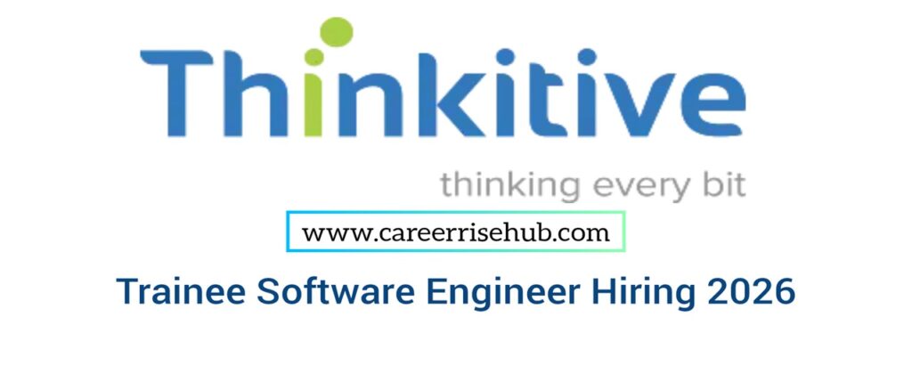 Thinkitive Trainee Software Engineer Hiring 2026