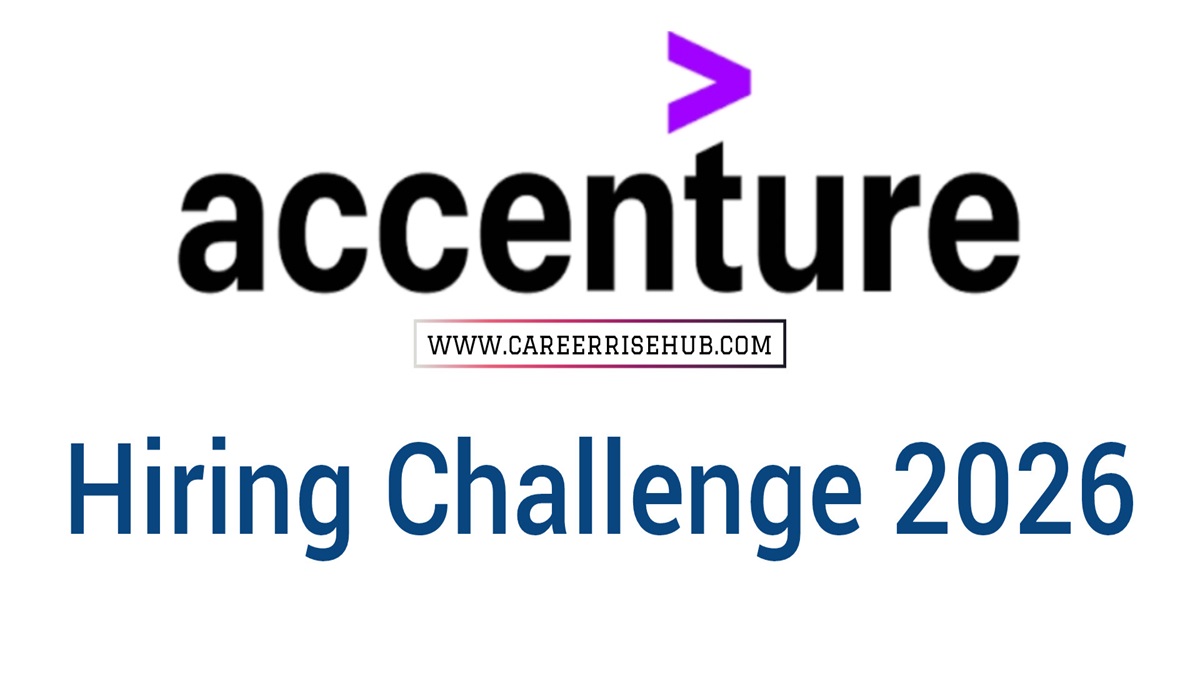 Accenture Hiring Challenge 2026 | Free Apply Now