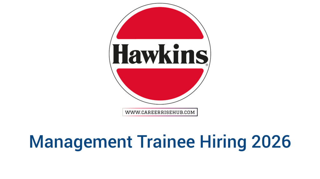 Hawkins Management Trainee Hiring 2026