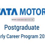 Tata Motors Postgraduate Early Career Program 2026