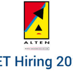 ALTEN Graduate Engineer Trainee Hiring 2026