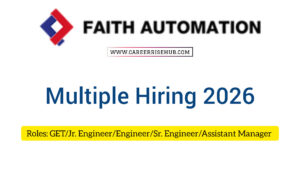 Faith Automation Hiring 2026
