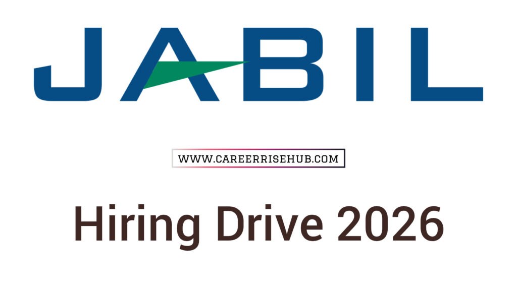 Jabil Hiring Drive 2026