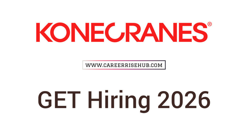 KONE Crane Graduate Engineer Trainee Hiring 2026