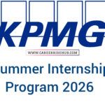 KPMG Summer Internship Program 2026