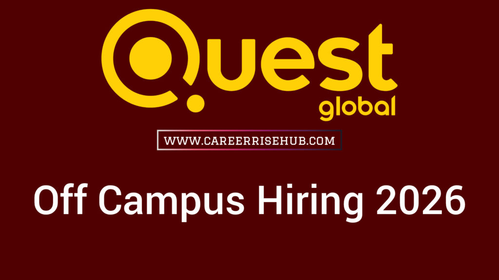 Quest Global Off Campus Hiring 2026