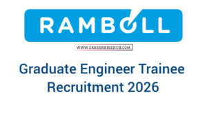 Ramboll Graduate Engineer Trainee Recruitment 2026