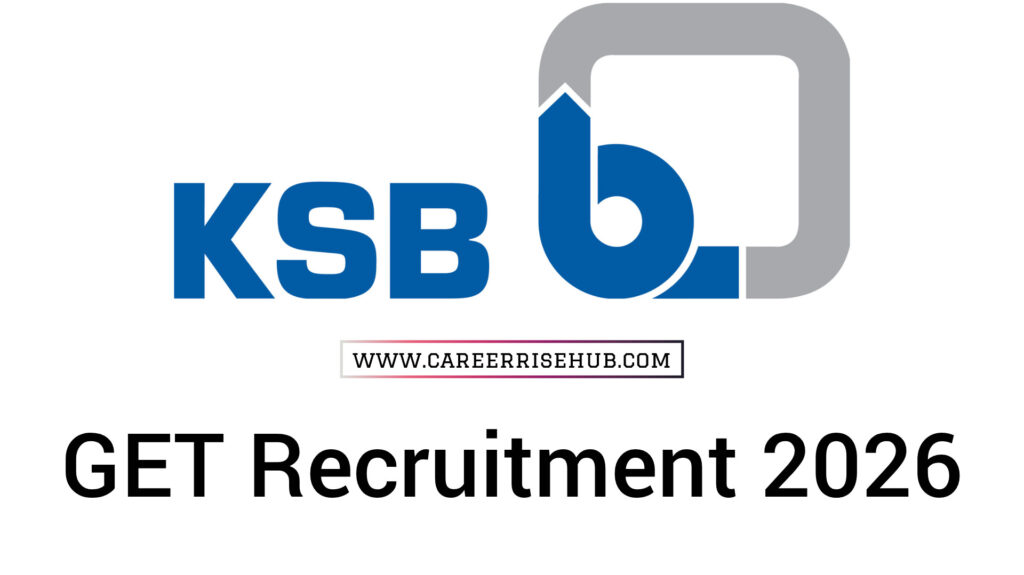 KSB Graduate Engineer Trainee Recruitment 2026 KSB Graduate Engineer Trainee Recruitment 2026