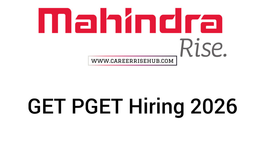 Mahindra Campus Hiring 2026