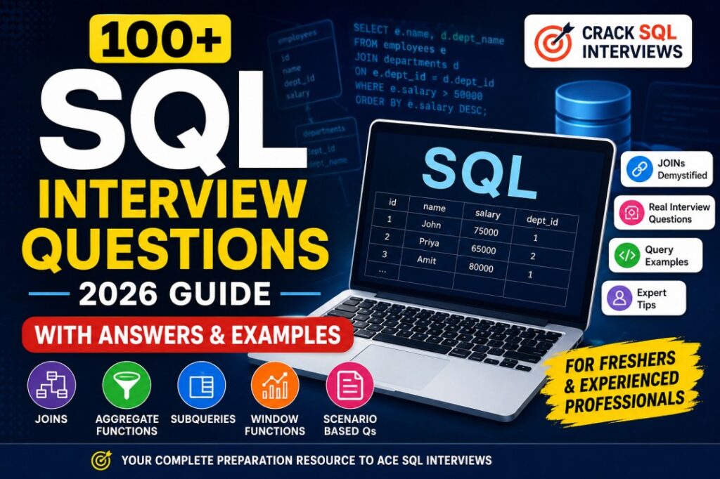 SQL Interview Questions SQL Interview Questions