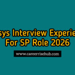 Infosys SP Interview Experience 2026