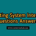 Operating System Technical Interview Questions