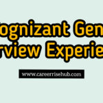 Cognizant GenC Interview Experience