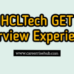 HCLTech GET Interview Experience