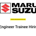 Maruti Suzuki Junior Engineer Trainee Hiring 2026